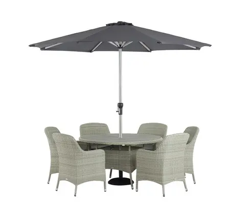 Tetbury 6 Seat Set - Cloud - image 2