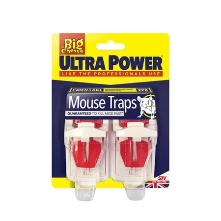 The Big Cheese Ultra Power Mouse Traps Pack Of 2 - image 1