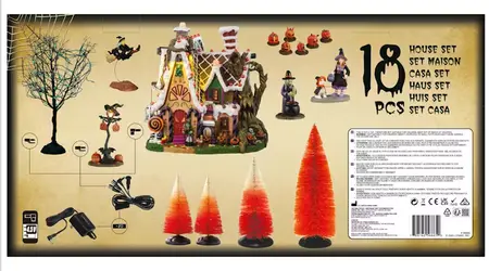 THE CANDY WITCH COTTAGE KIT, INCL. ADAPTOR 44402, 550 mA (BLACK) - image 3