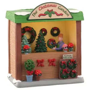 THE CHRISTMAS GARDEN, AC ADAPTABLE (NOT INCLUDED)