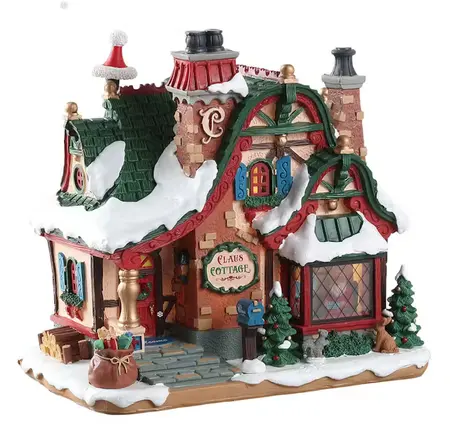 THE CLAUS COTTAGE,  BATTERY OPERATED (4.5V) - image 1