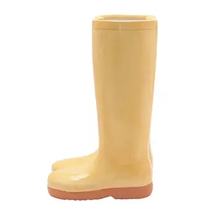 The Cottage Garden Ceramic Vase Large - Yellow Wellies - image 3