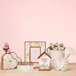 The Cottage Garden Mantel Heart Plaque - Mum - image 3