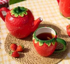 The Cottage Garden Mug - Strawberry - image 2