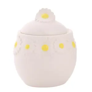 The Cottage Garden Sugar Bowl - Daisy