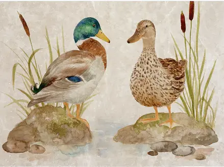 The Ducks Retreat Large Platter - image 2