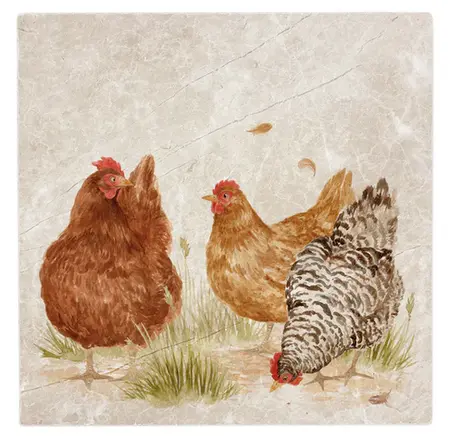 The Farmhouse Hens Large Platter - image 3