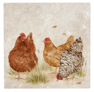 The Farmhouse Hens Large Platter - image 3
