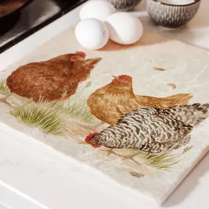 The Farmhouse Hens Large Platter - image 2