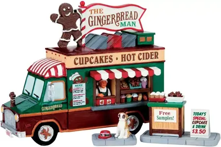 THE GINGERBREAD MAN,  SET OF 3