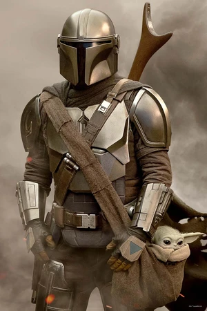The Mandalorian 300 Piece 3D Puzzle in Collectible Tin - image 1