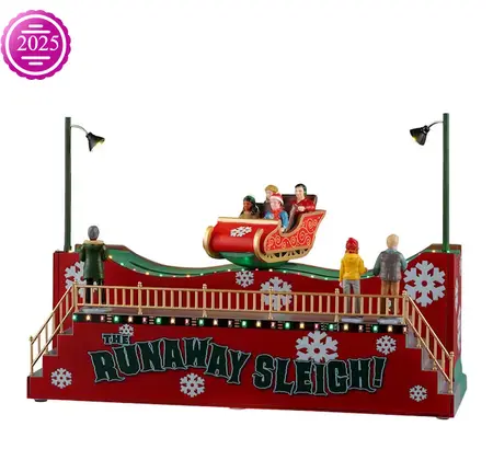 THE RUNAWAY SLEIGH, INCL. ADAPTOR 74254, 550 mA (WHITE)