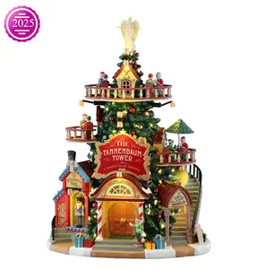 THE TANNENBAUM TOWER CHRISTMAS SHOPS, Battery Operated (4.5V)