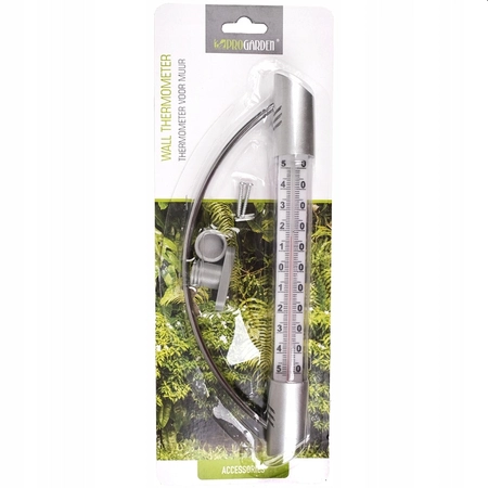 Thermometer Wall 8Xh23Cm Silve - image 1