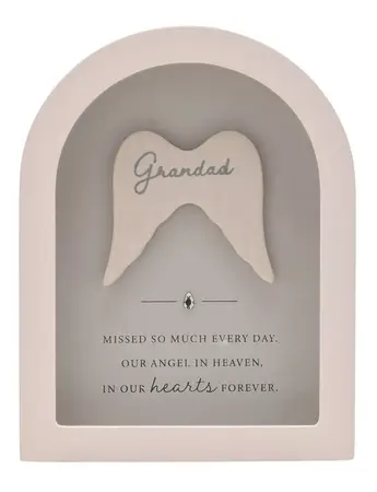 Thoughts of You Arched Framed Plaque - Grandad - image 1