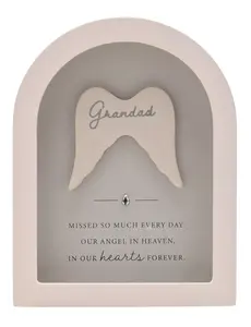Thoughts of You Arched Framed Plaque - Grandad - image 1