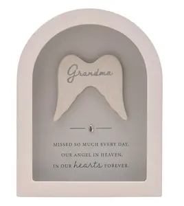 Thoughts of You Arched Framed Plaque - Grandma - image 1