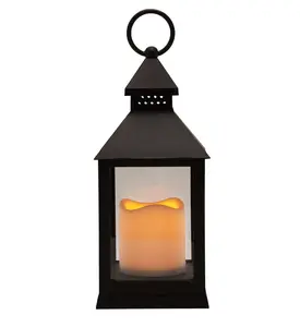 Thoughts of You Black Graveside Lantern - Plain - image 1