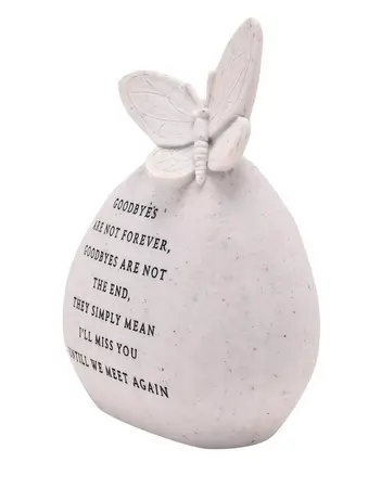 Thoughts of You Butterfly Graveside Pebble - Goodbyes - image 3
