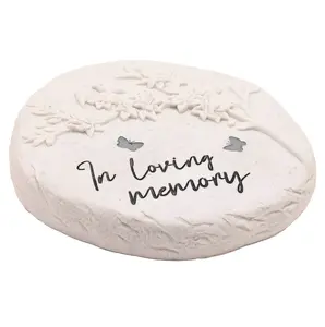 Thoughts of You Graveside Round Stone - Loving Memory - image 3
