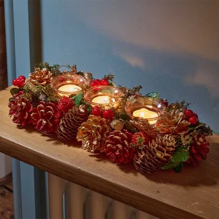 Three Kings Trio Candle Holder - 36cm