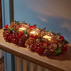 Three Kings Trio Candle Holder - 36cm