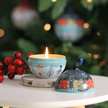 Tin Candle W25 Baubles & Berries - image 3