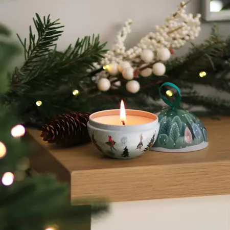 Tin Candle W25 Christmas Tree - image 3