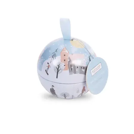 Tin Candle W25 Snowflake Sparkle - image 1