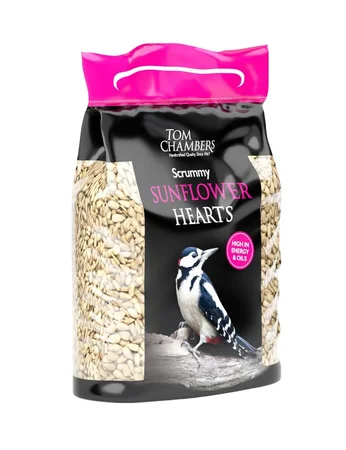 Tom Chambers Sunflower Hearts Wild Bird Food 1kg