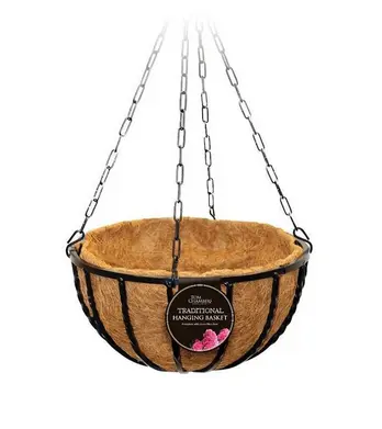 Tom Chambers Traditional Hanging Basket - 40cm