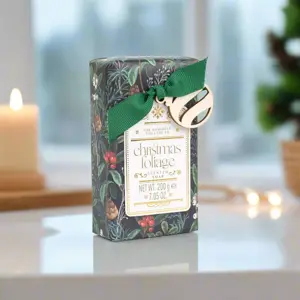 Traditional Blooms Soap Christmas Foliage - image 2