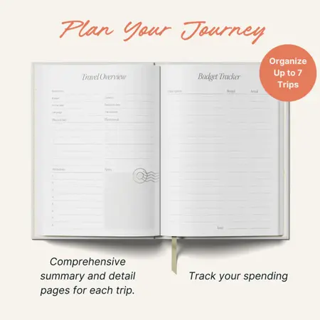 Travel Planner - A5 Hardback - Sunset Dream - image 2