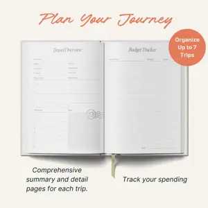 Travel Planner - A5 Hardback - Sunset Dream - image 2
