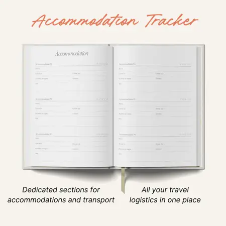 Travel Planner - A5 Hardback - Sunset Dream - image 3