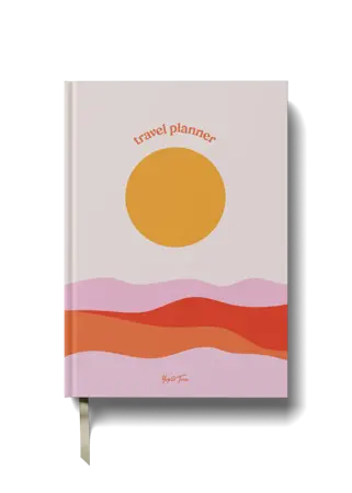 Travel Planner - A5 Hardback - Sunset Dream - image 1