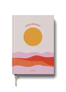 Travel Planner - A5 Hardback - Sunset Dream - image 1