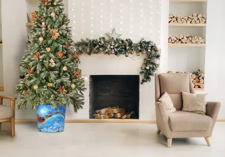 Tree Pot - Christmas Eve