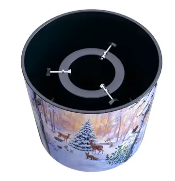 Tree Pot - Snowy Woodland Scene - image 1