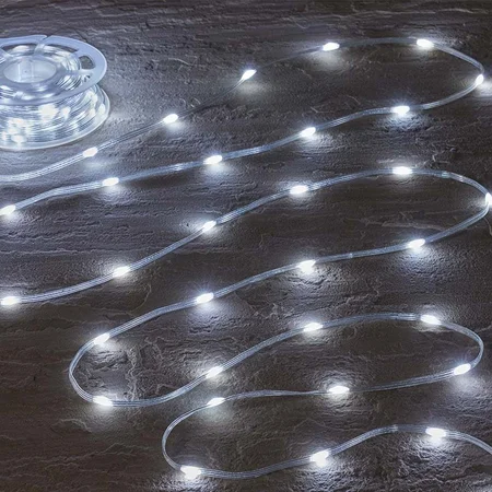 TwoTone Rechargeable String Lights - 200 LEDs - Warm/Cool - image 1