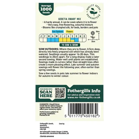 UK/CV-GODETIA Dwarf Mixed - image 2