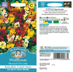 UK/CV-WALLFLOWER Monarch Fair - image 1