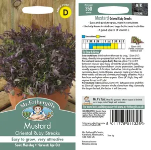 UK/FO-MUSTARD Oriental Ruby Streaks - image 1