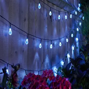 Ultra Solar String Lights, 50 Orbs - image 1