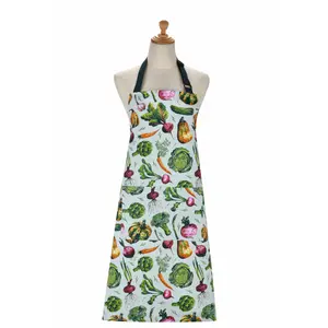 Vegetable Medley Cotton Apron - image 1