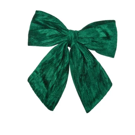 Velvet Bow - Emerald 34cm - image 1
