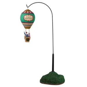 VICTORIAN HOT AIR BALLOON, BATTERY OPERATED (4.5V)