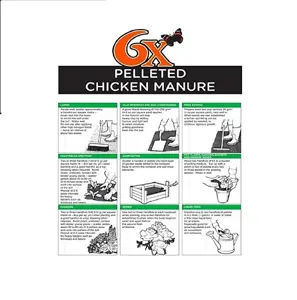 VITAX -  6X Pelleted Chicken Fertiliser Tub - image 4