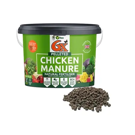 VITAX -  6X Pelleted Chicken Fertiliser Tub - image 1