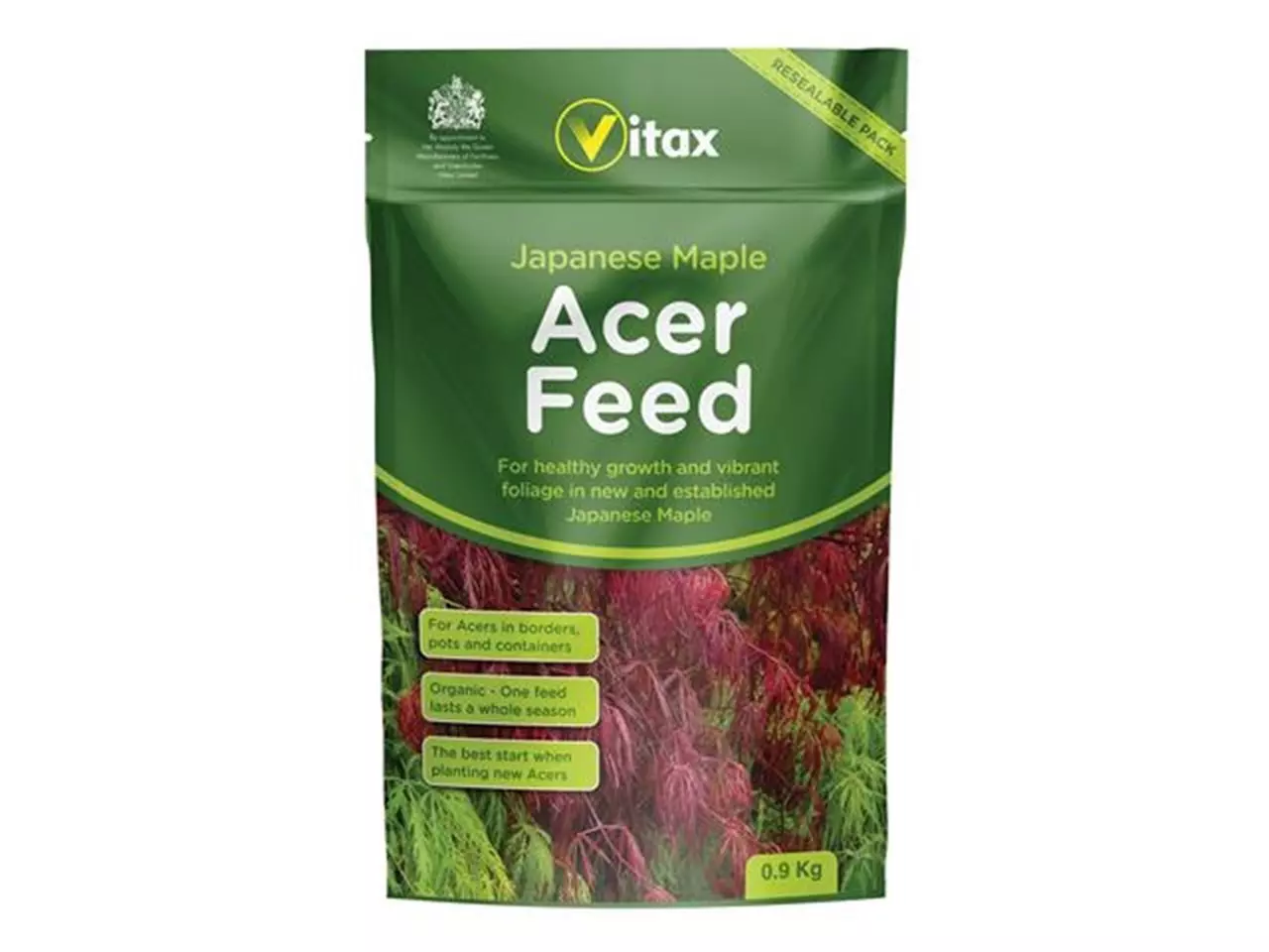 Vitax Acer Fertilliser Pouch .9Kg from Pennells